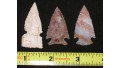 3 Flint Hunting Points (55 grs) SOLD